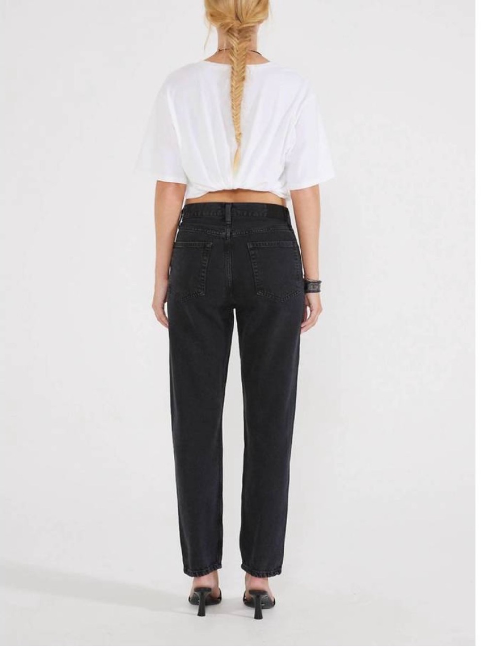 NEW Etica Finn Slim Straight Black Rock Jeans Sustainable Neutral Capsule 32 - Picture 2 of 11